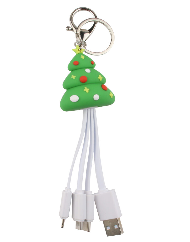 Santa Multi-Charging Keychain - Image 7